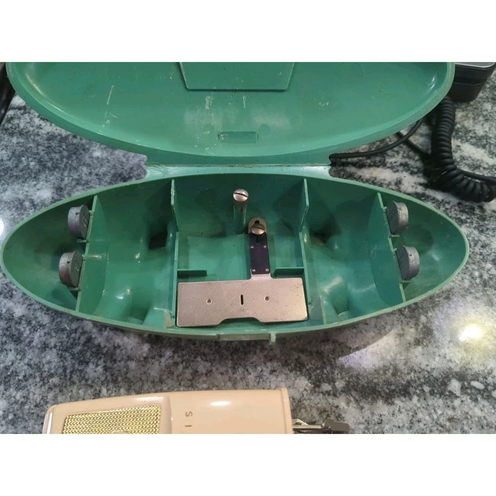 Vtg 1960 Singer Buttonholer Sewing Machine Attachment Storage Case Instructions